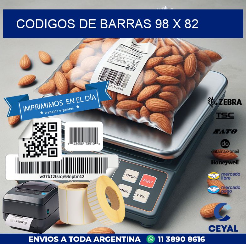 codigos de barras 98 x 82