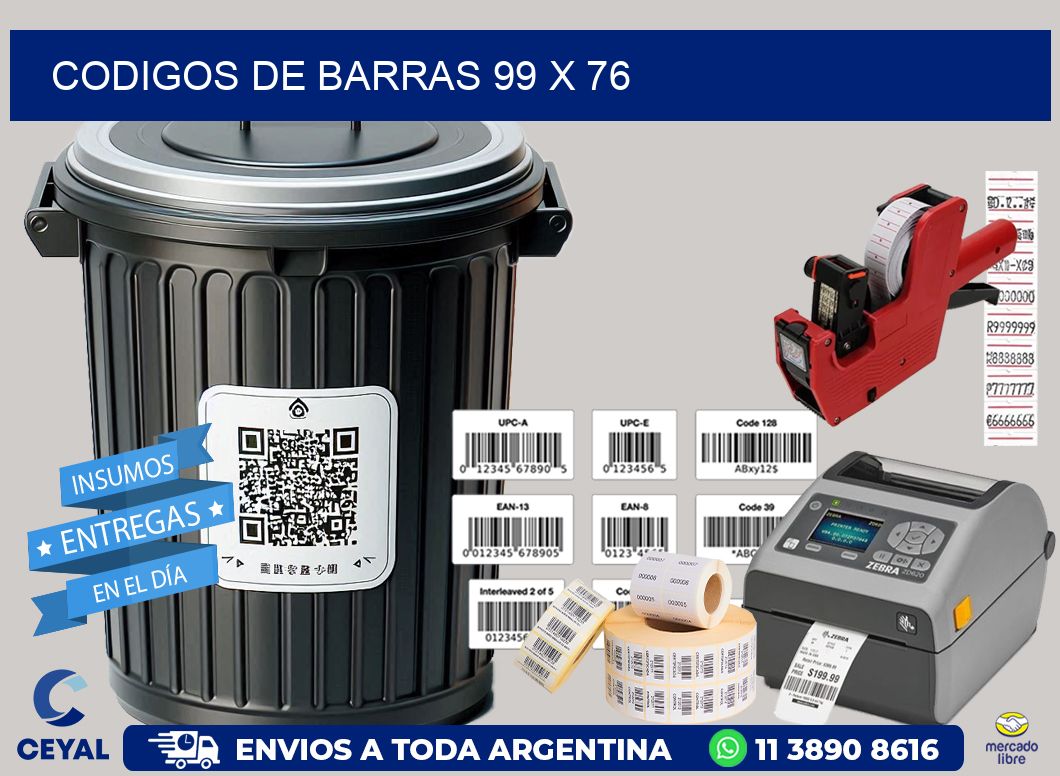 codigos de barras 99 x 76
