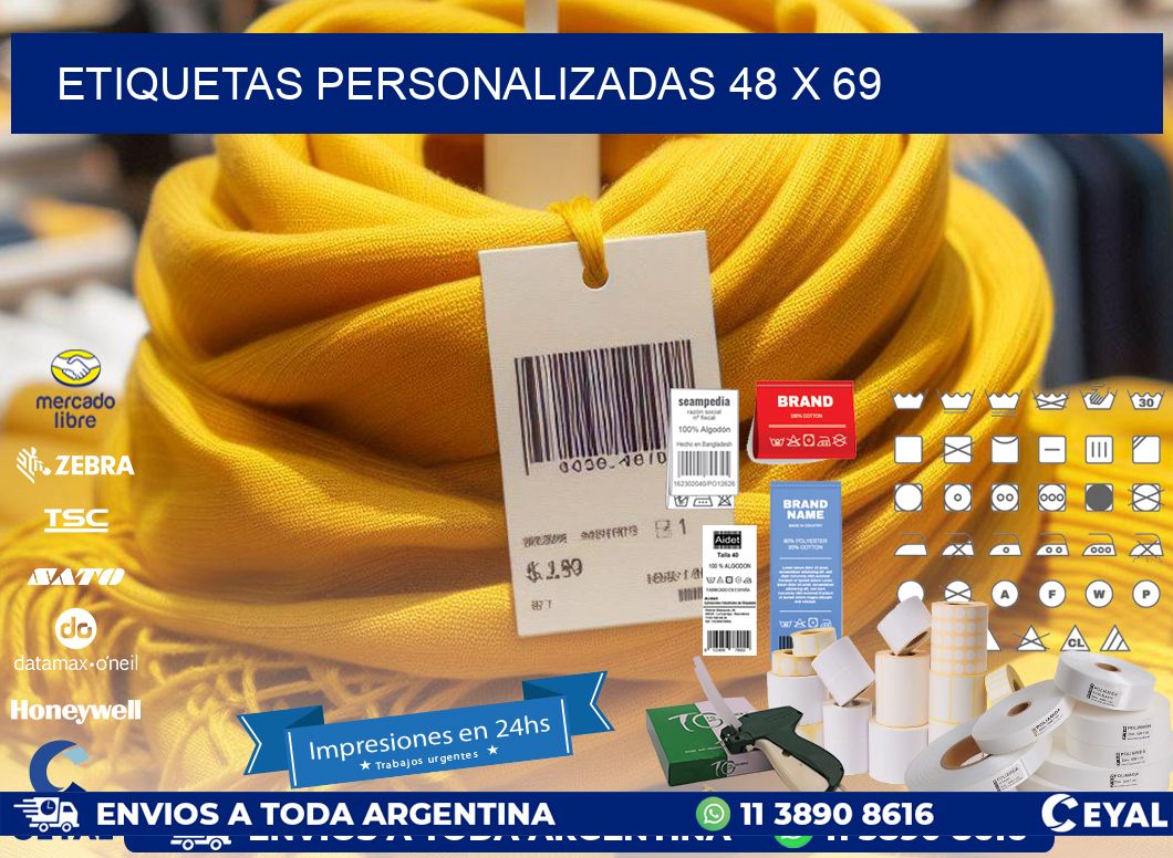 etiquetas personalizadas 48 x 69