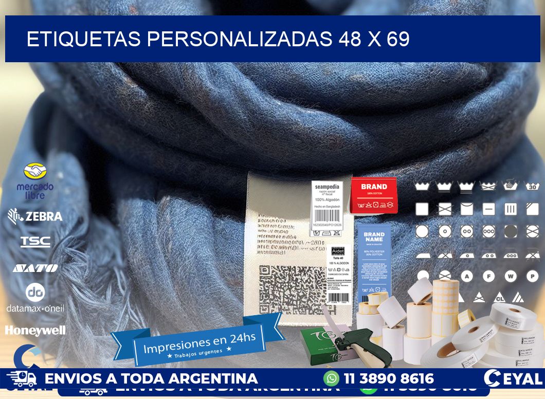 etiquetas personalizadas 48 x 69