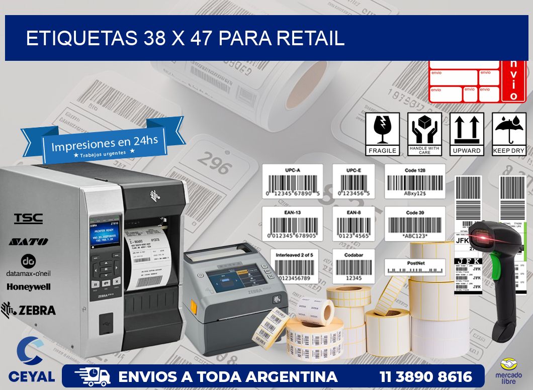 ETIQUETAS 38 x 47 PARA RETAIL