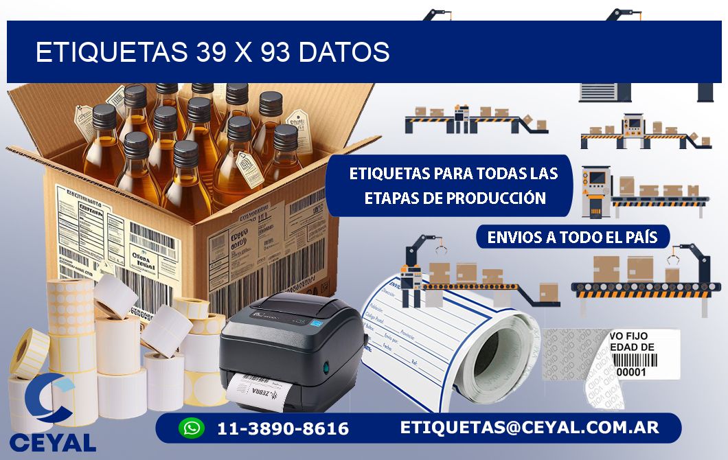ETIQUETAS 39 x 93 DATOS