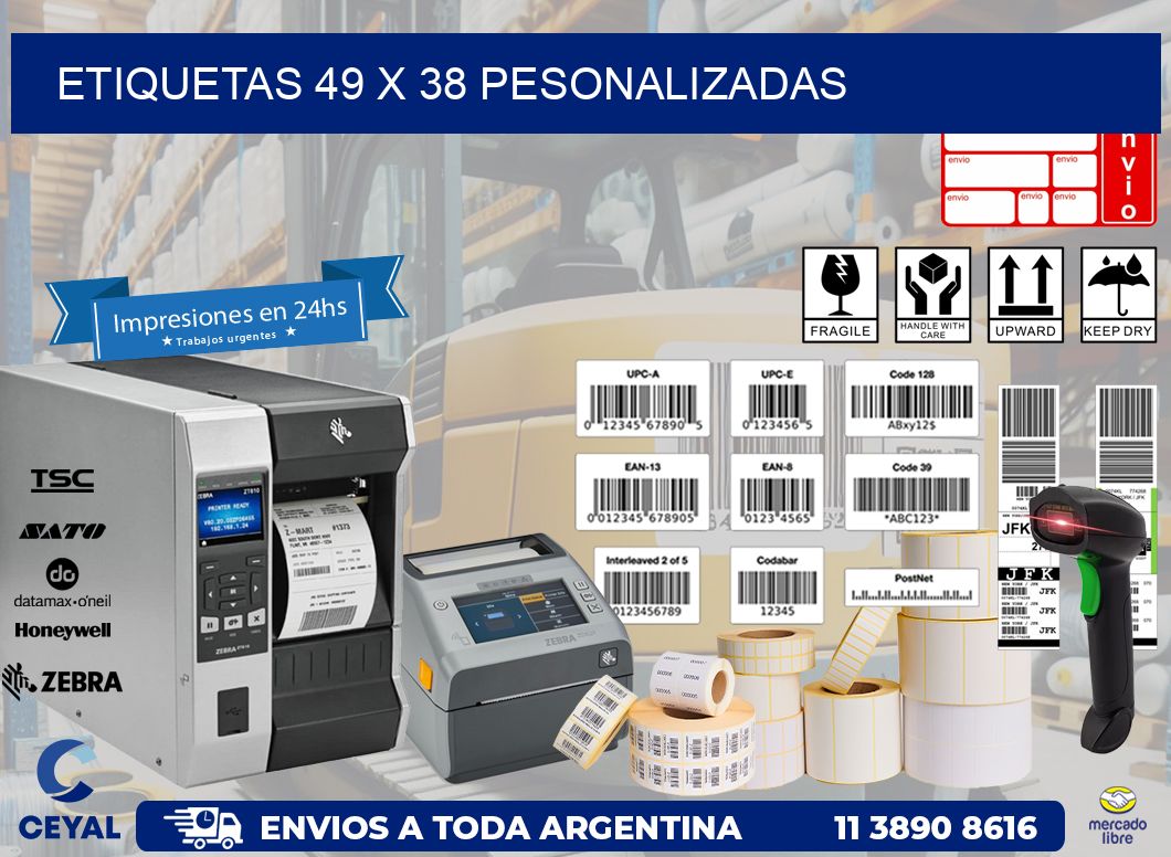 ETIQUETAS 49 x 38 PESONALIZADAS