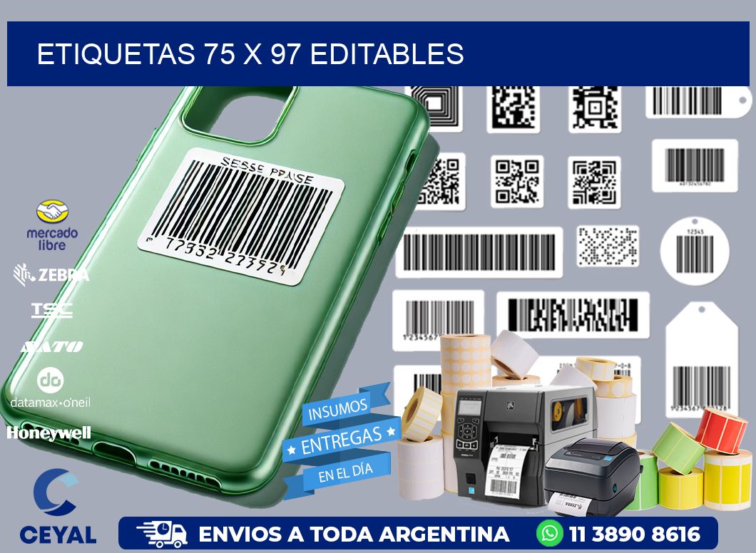 ETIQUETAS 75 x 97 EDITABLES