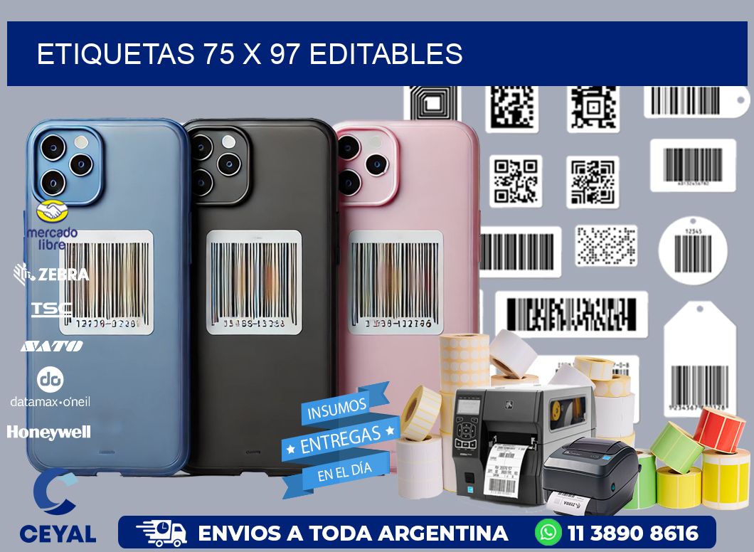 ETIQUETAS 75 x 97 EDITABLES