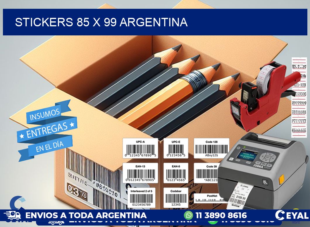 STICKERS 85 x 99 ARGENTINA