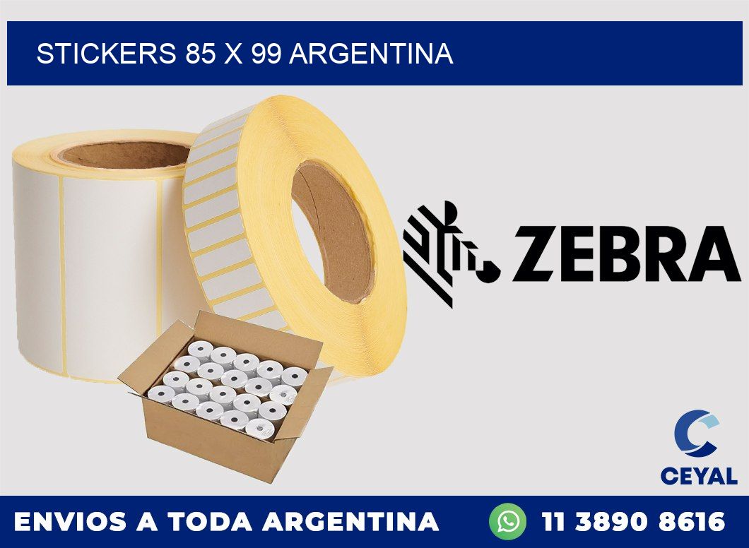 STICKERS 85 x 99 ARGENTINA