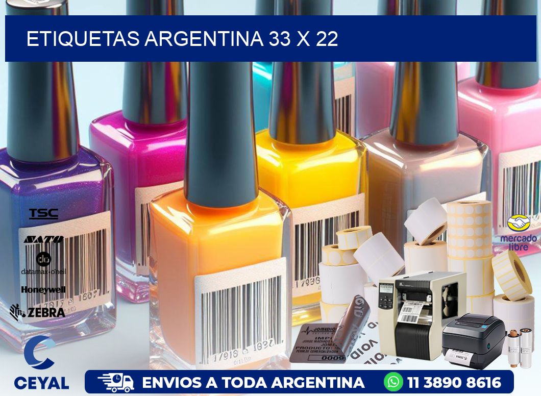 etiquetas argentina 33 x 22