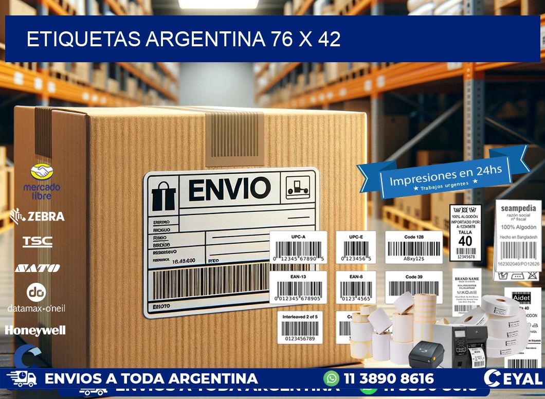 etiquetas argentina 76 x 42