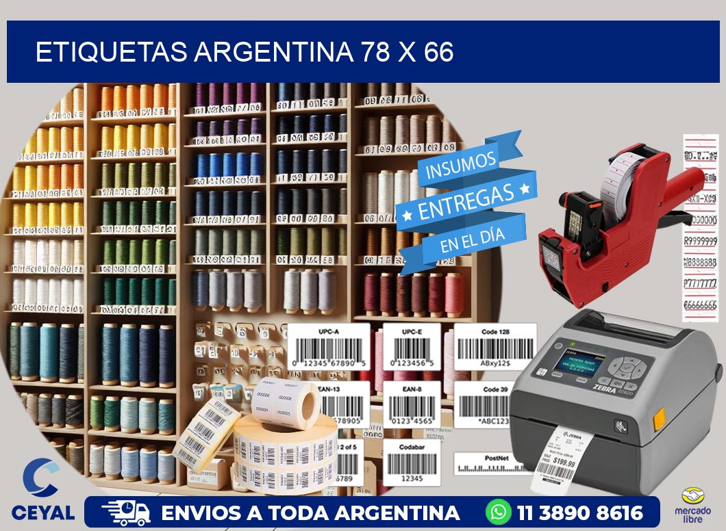 etiquetas argentina 78 x 66