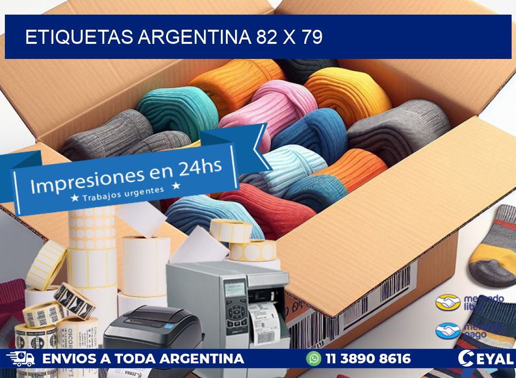 etiquetas argentina 82 x 79