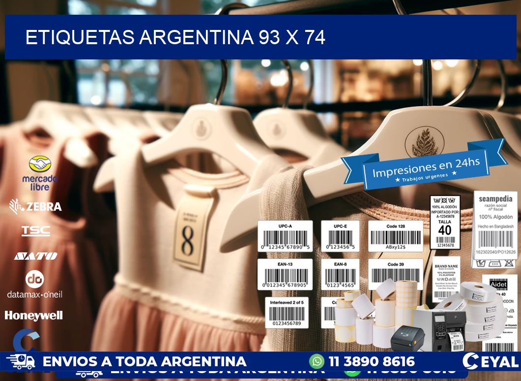 etiquetas argentina 93 x 74