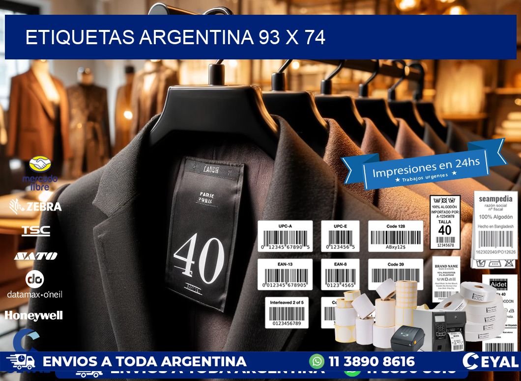 etiquetas argentina 93 x 74