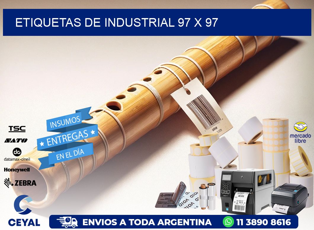 etiquetas de industrial 97 x 97