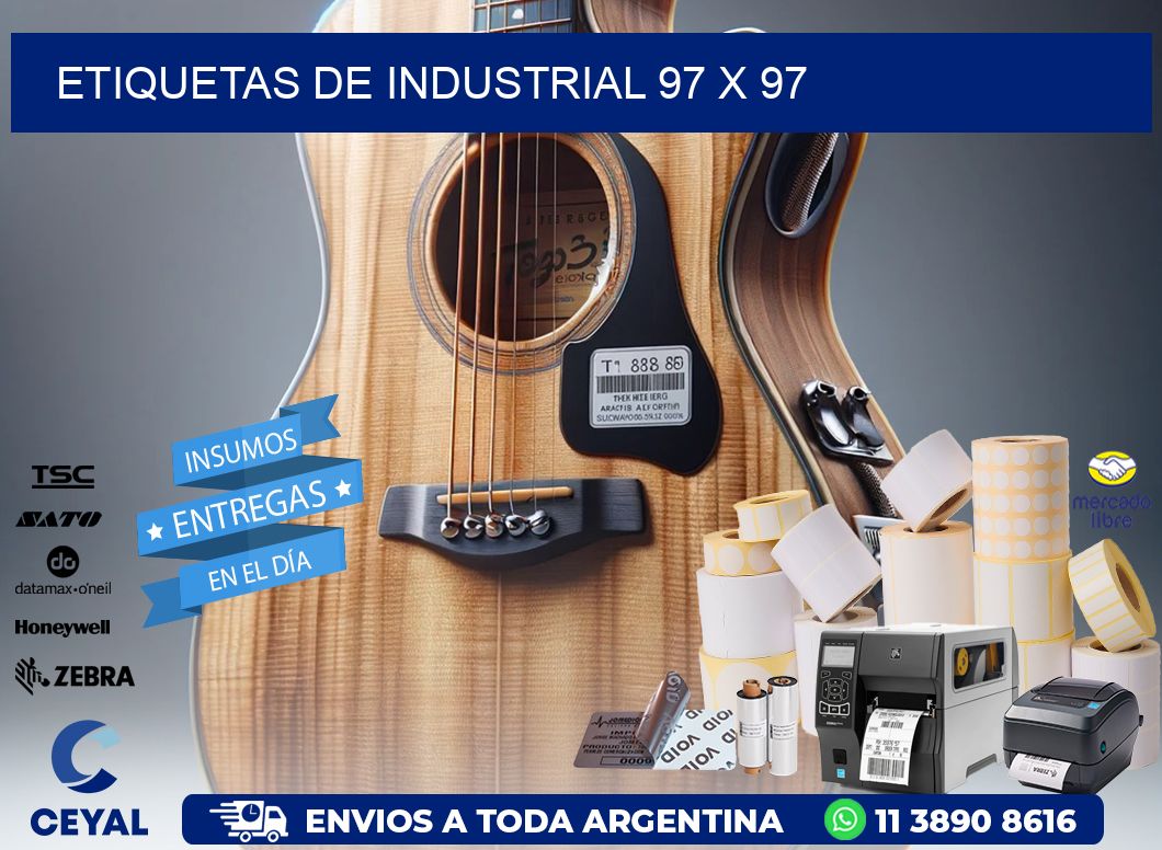 etiquetas de industrial 97 x 97