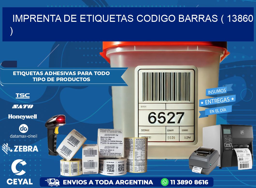 imprenta de etiquetas codigo barras ( 13860 )
