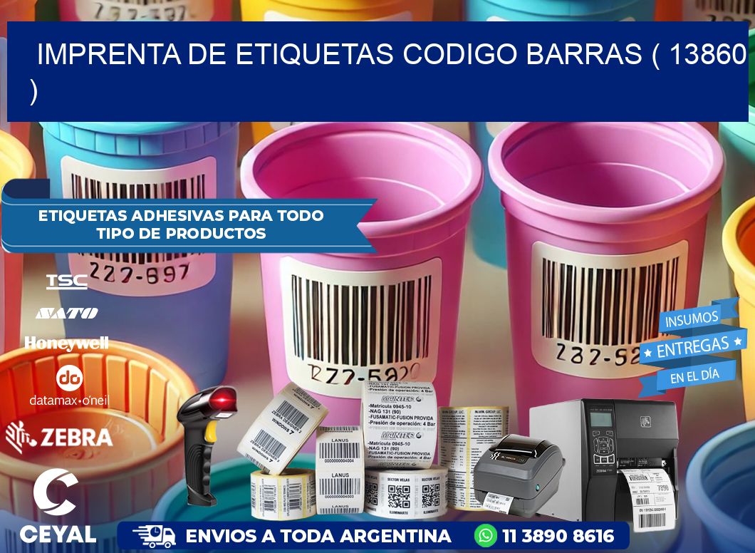 imprenta de etiquetas codigo barras ( 13860 )