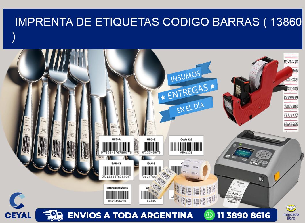 imprenta de etiquetas codigo barras ( 13860 )
