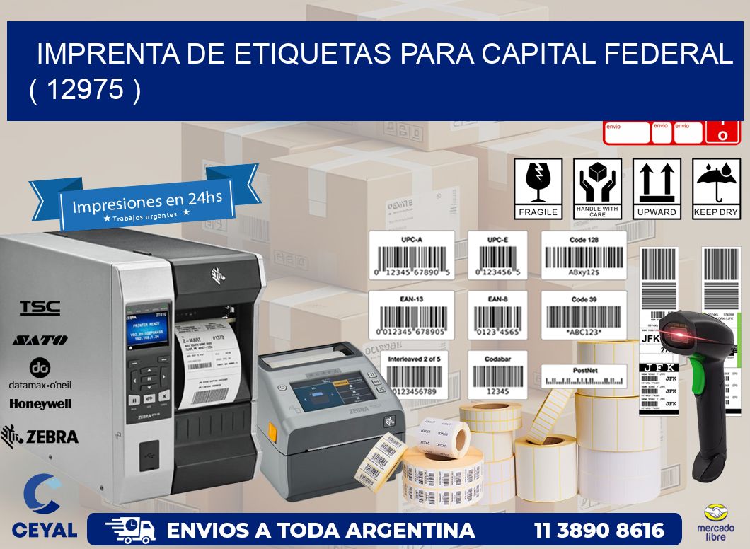 imprenta de etiquetas para capital federal  ( 12975 )