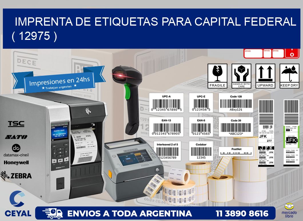 imprenta de etiquetas para capital federal  ( 12975 )