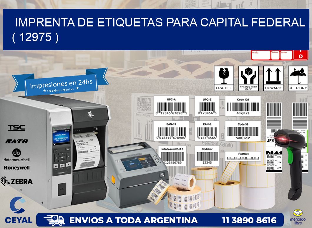 imprenta de etiquetas para capital federal  ( 12975 )