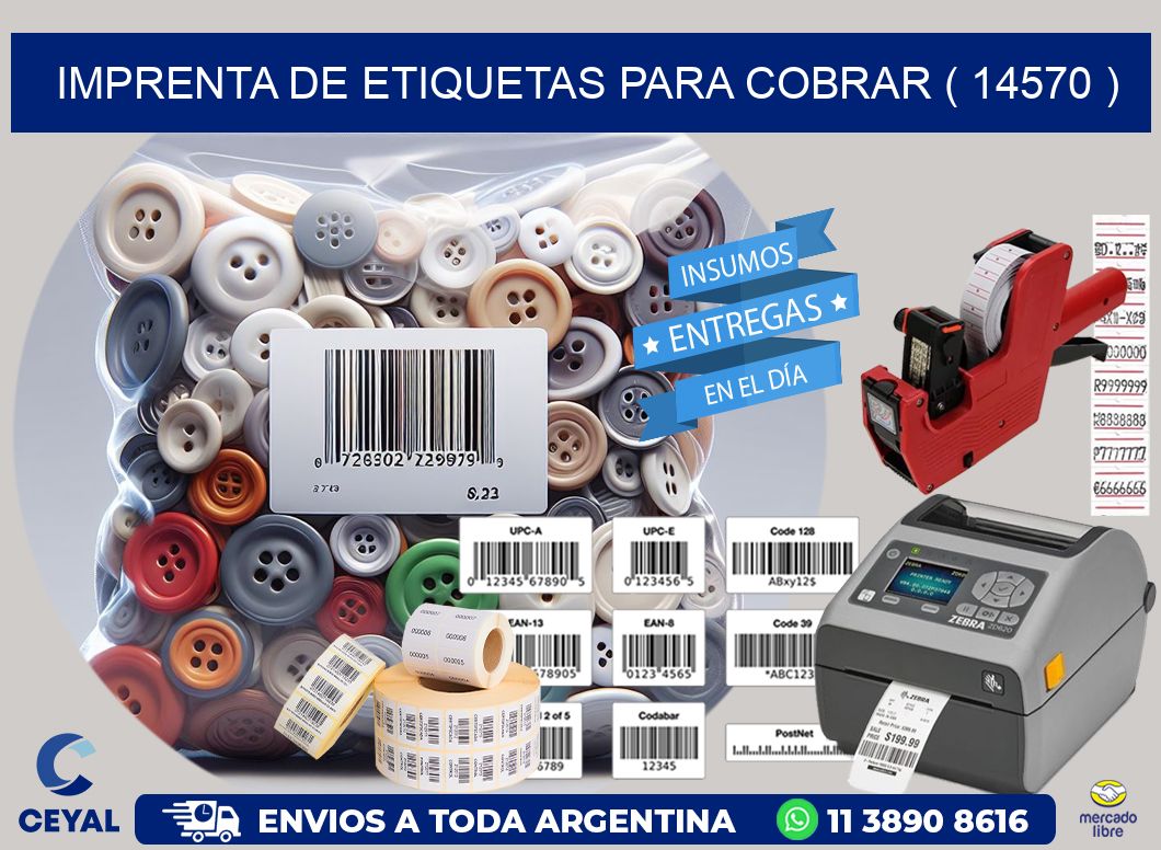 imprenta de etiquetas para cobrar ( 14570 )