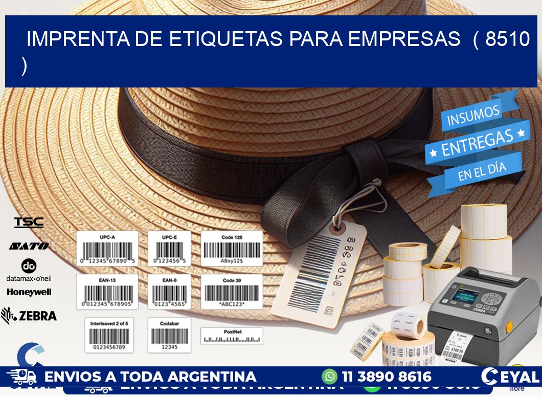 imprenta de etiquetas para empresas  ( 8510 )