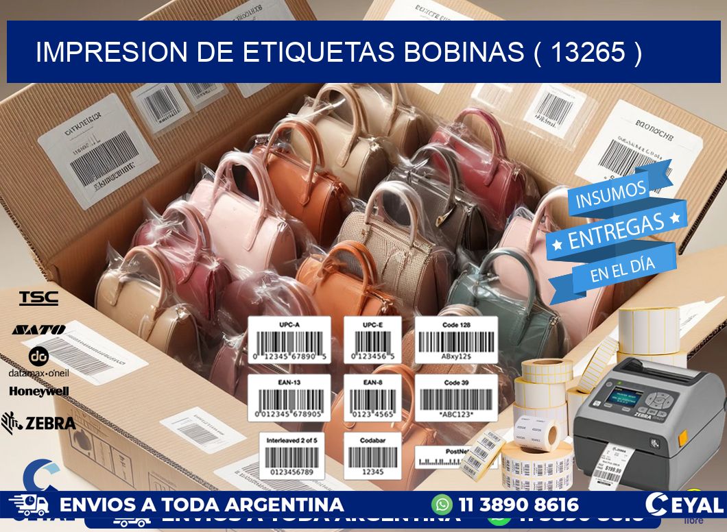 impresion de etiquetas bobinas ( 13265 )