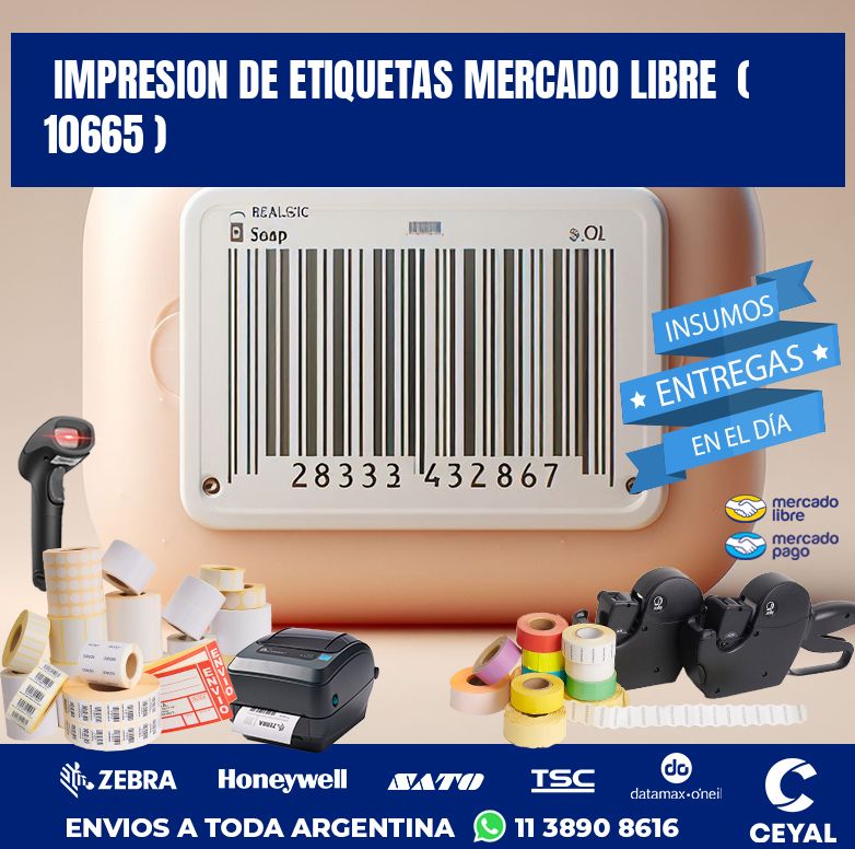 impresion de etiquetas mercado libre  ( 10665 )