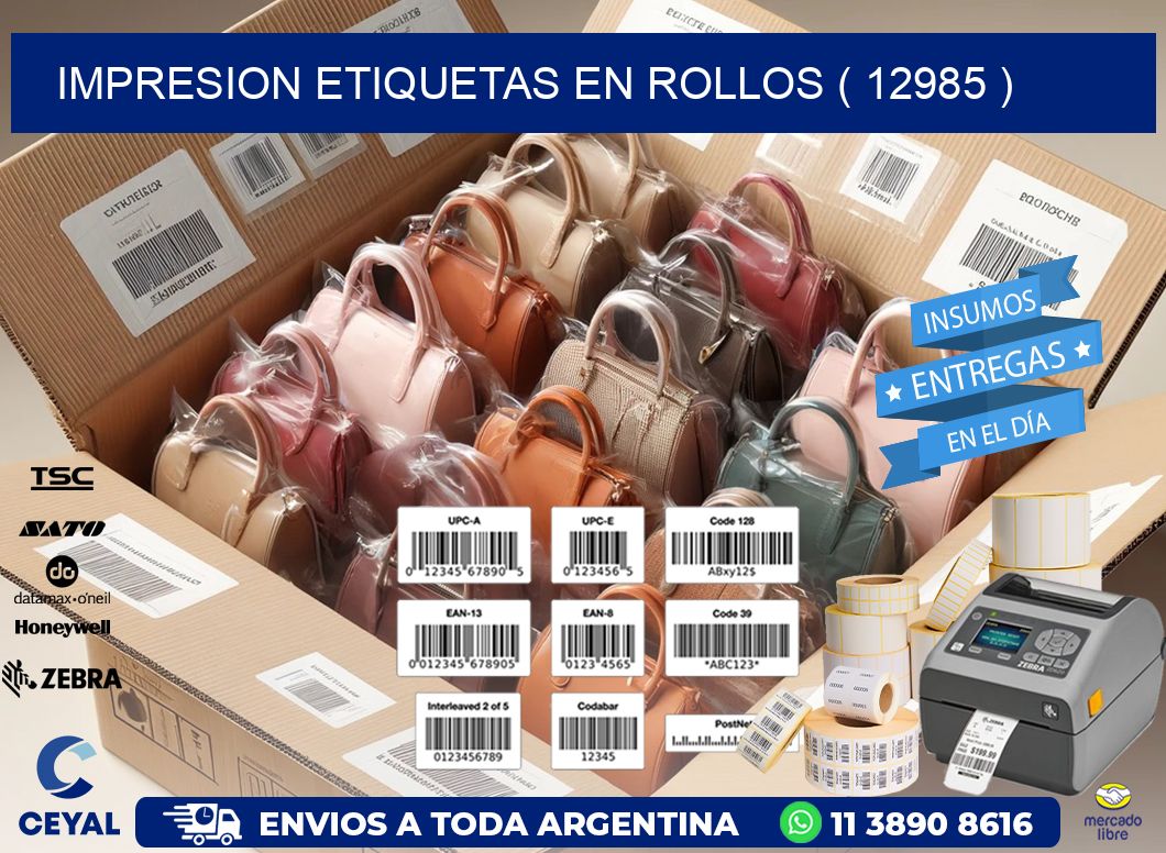 impresion etiquetas en rollos ( 12985 )