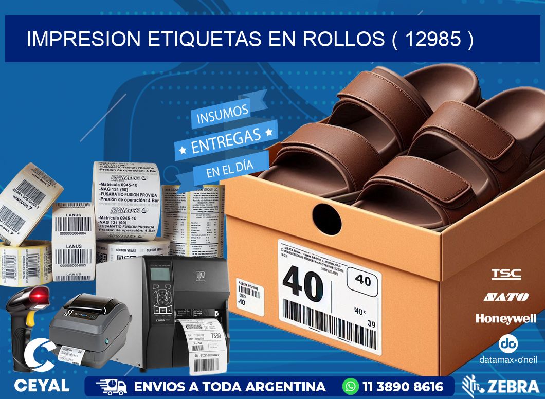 impresion etiquetas en rollos ( 12985 )
