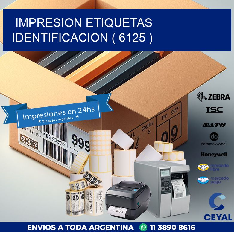 impresion etiquetas identificacion ( 6125 )