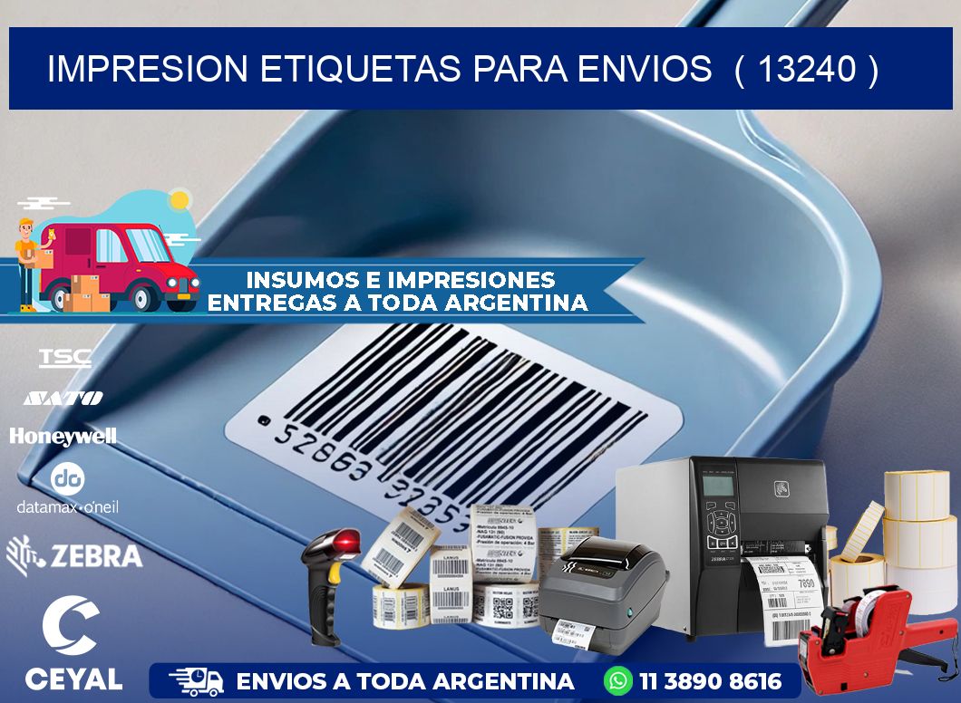 impresion etiquetas para envios  ( 13240 )