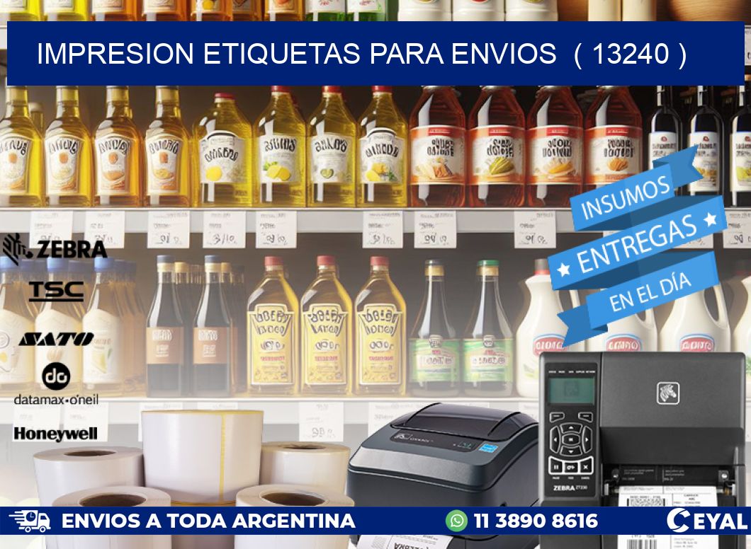 impresion etiquetas para envios  ( 13240 )