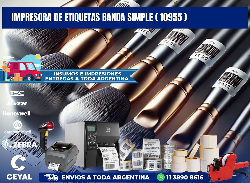 impresora de etiquetas banda simple ( 10955 )