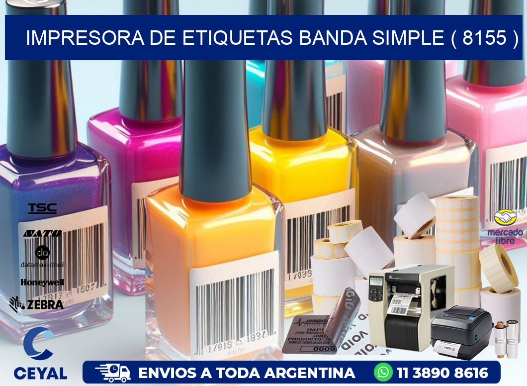 impresora de etiquetas banda simple ( 8155 )