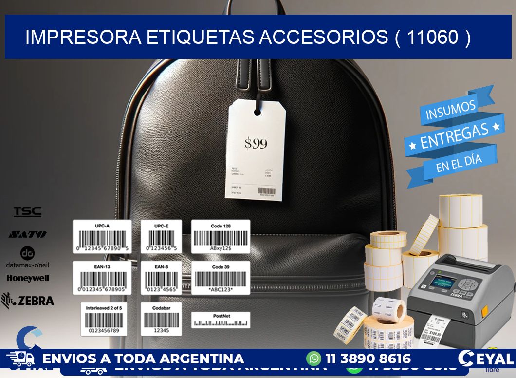 impresora etiquetas accesorios ( 11060 )