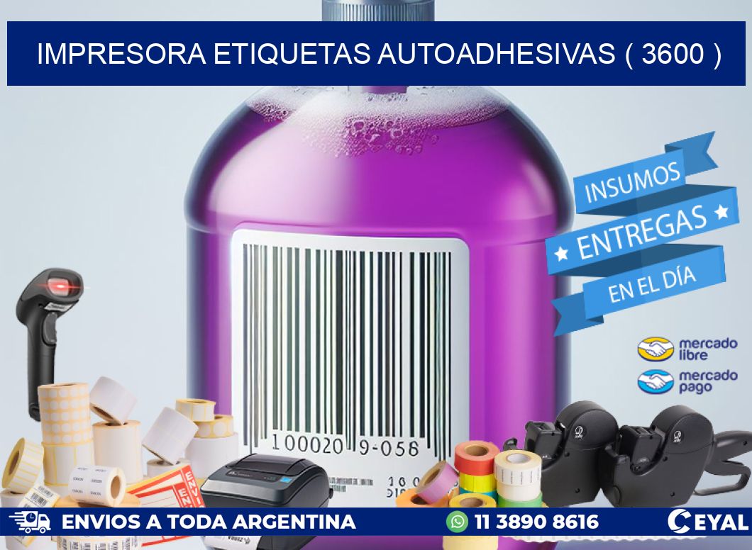 impresora etiquetas autoadhesivas ( 3600 )