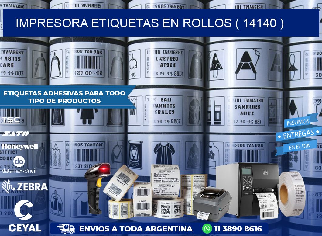 impresora etiquetas en rollos ( 14140 )