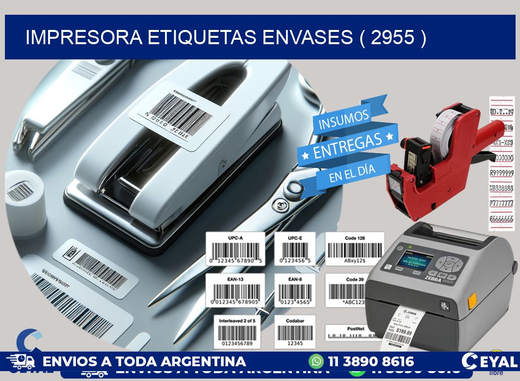 impresora etiquetas envases ( 2955 )