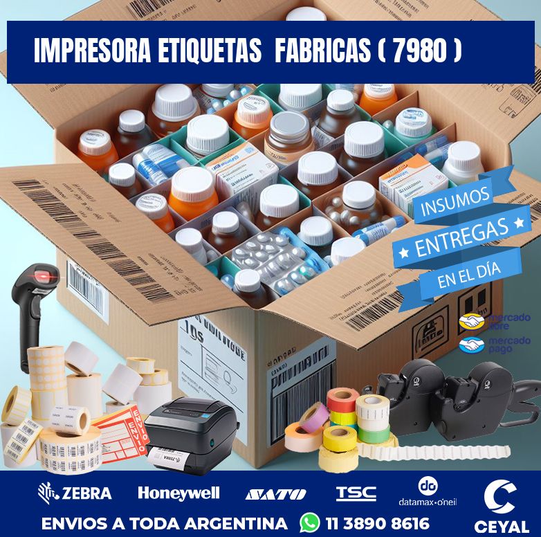 impresora etiquetas  fabricas ( 7980 )