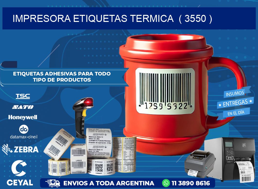 impresora etiquetas termica  ( 3550 )