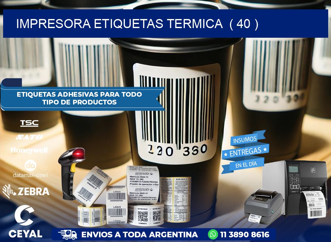 impresora etiquetas termica  ( 40 )