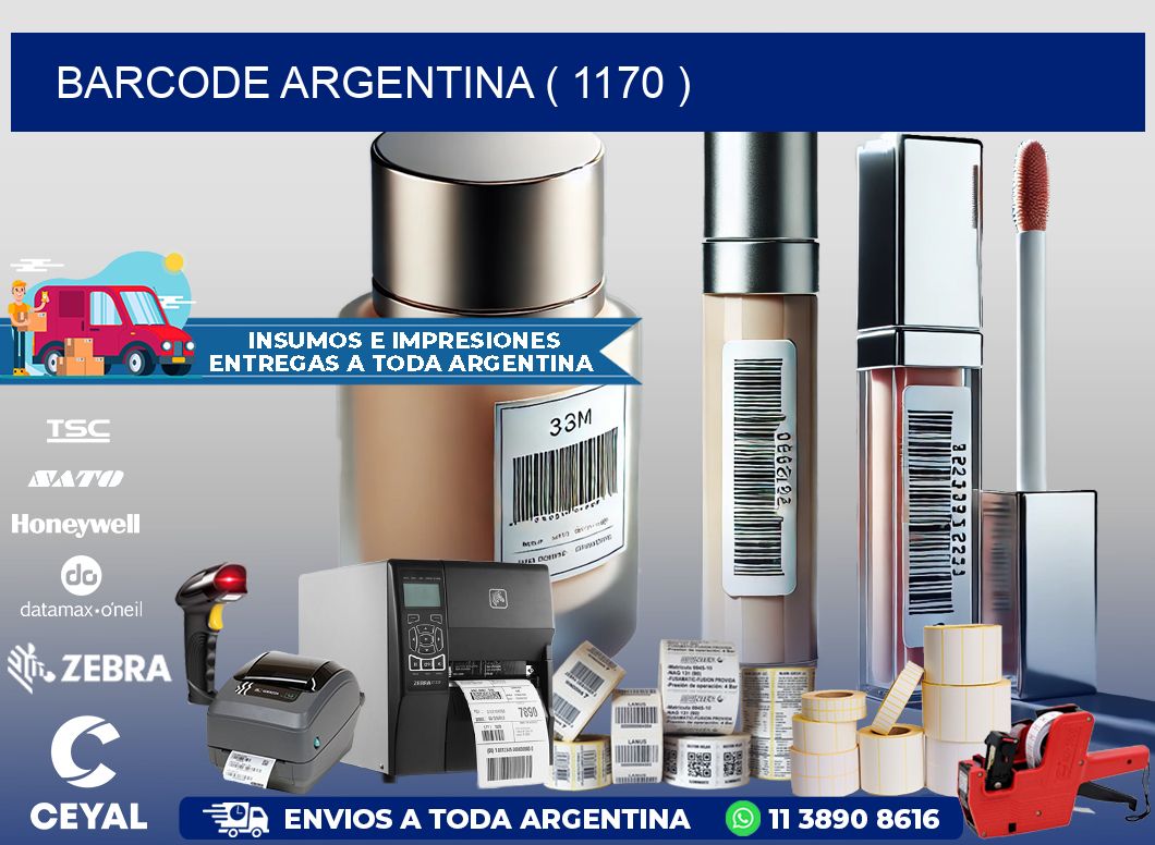 BARCODE ARGENTINA ( 1170 )