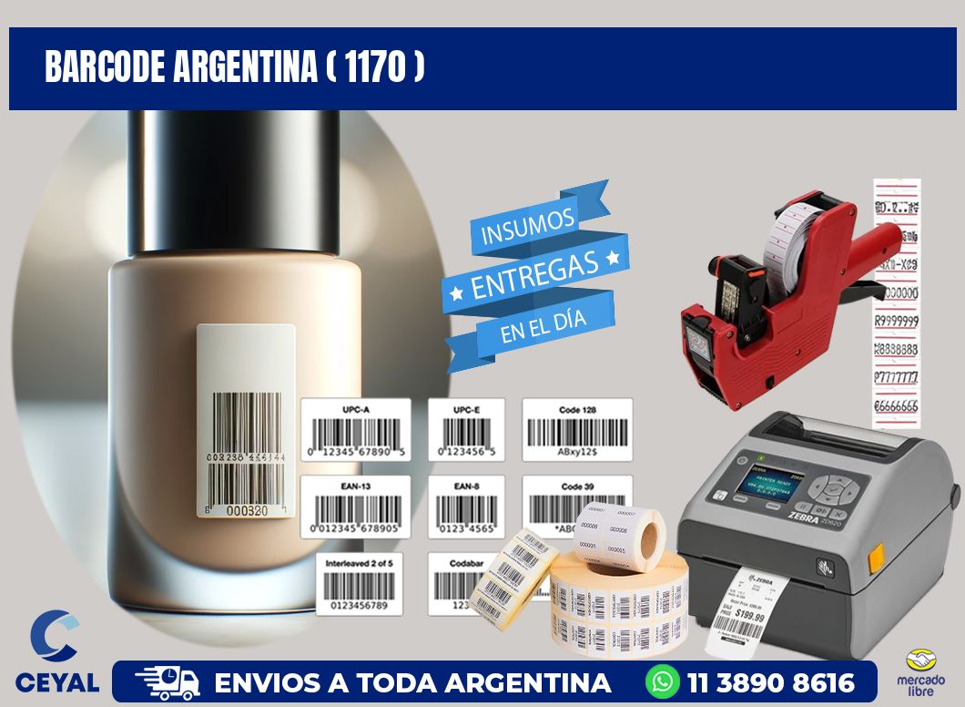 BARCODE ARGENTINA ( 1170 )