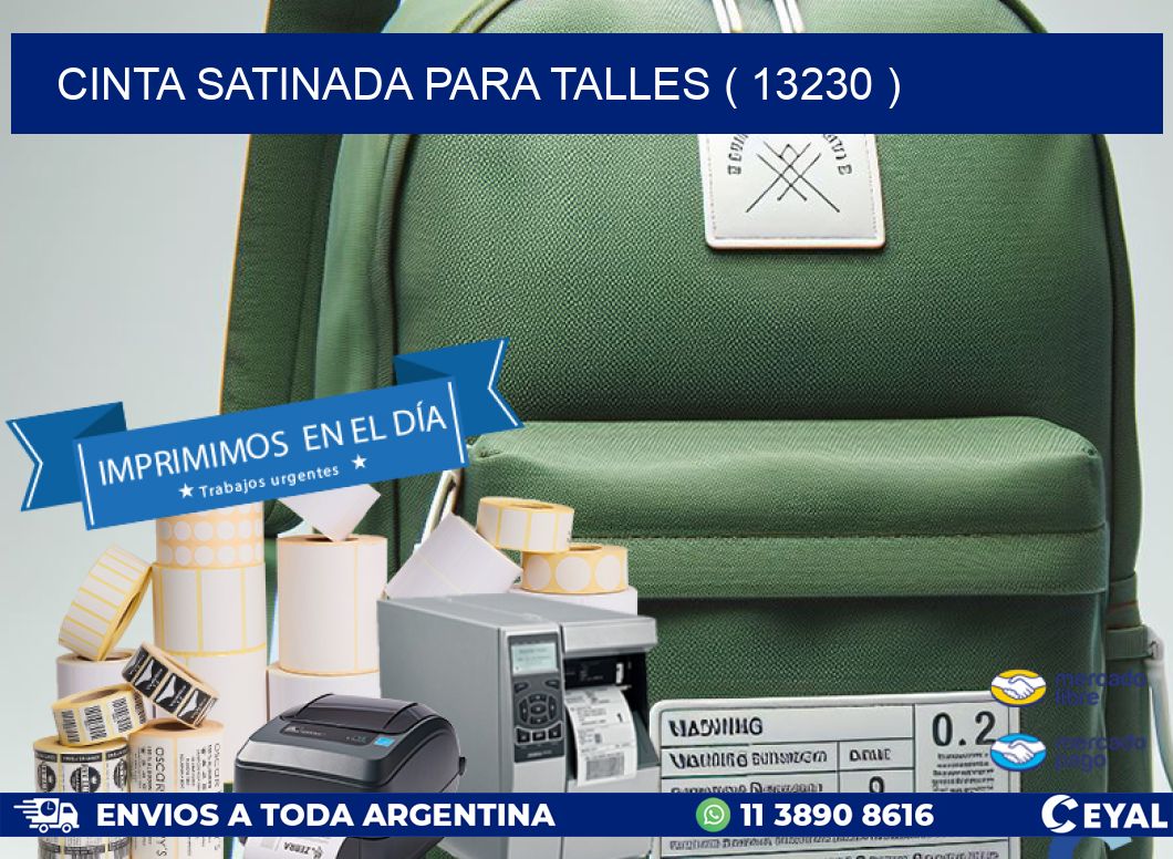 CINTA SATINADA PARA TALLES ( 13230 )