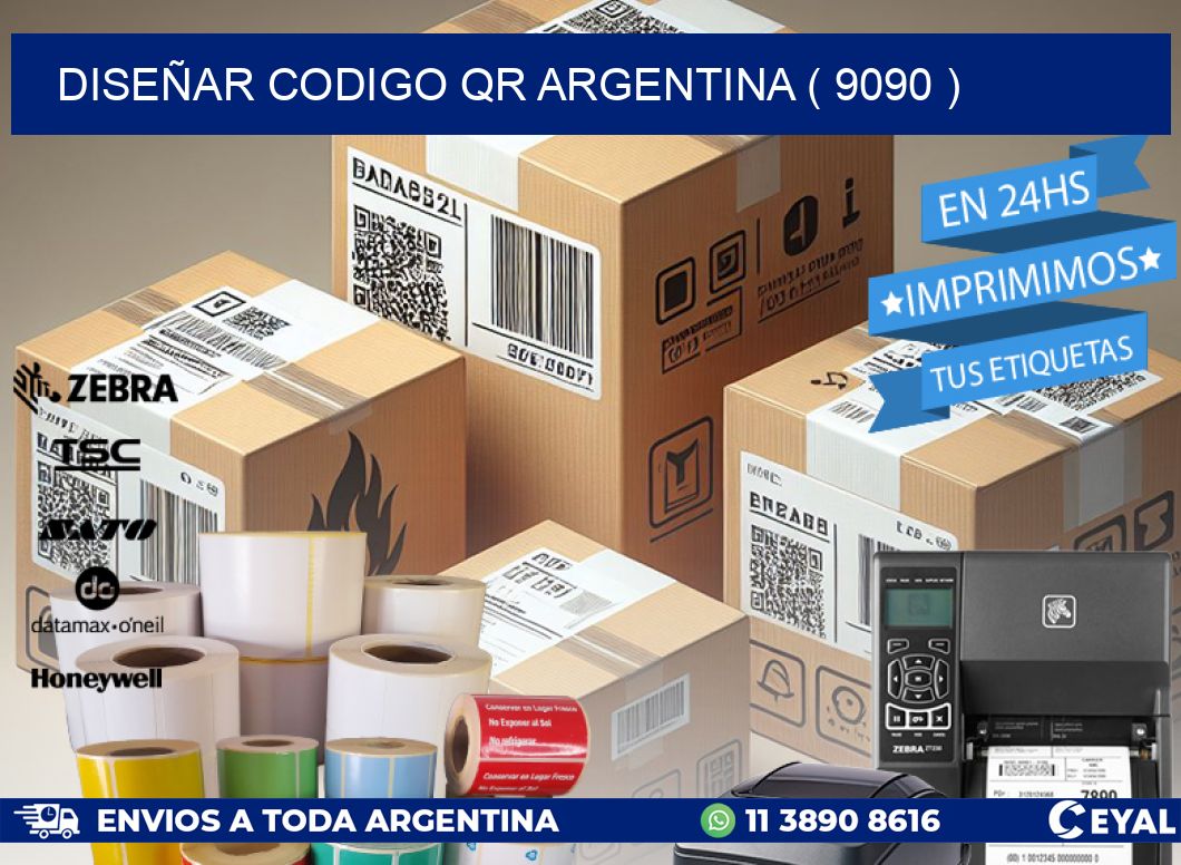 DISEÑAR CODIGO QR ARGENTINA ( 9090 )