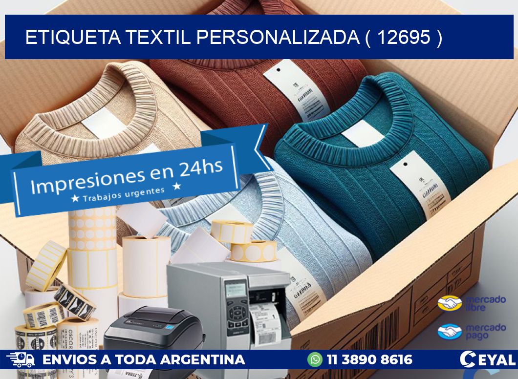 ETIQUETA TEXTIL PERSONALIZADA ( 12695 )