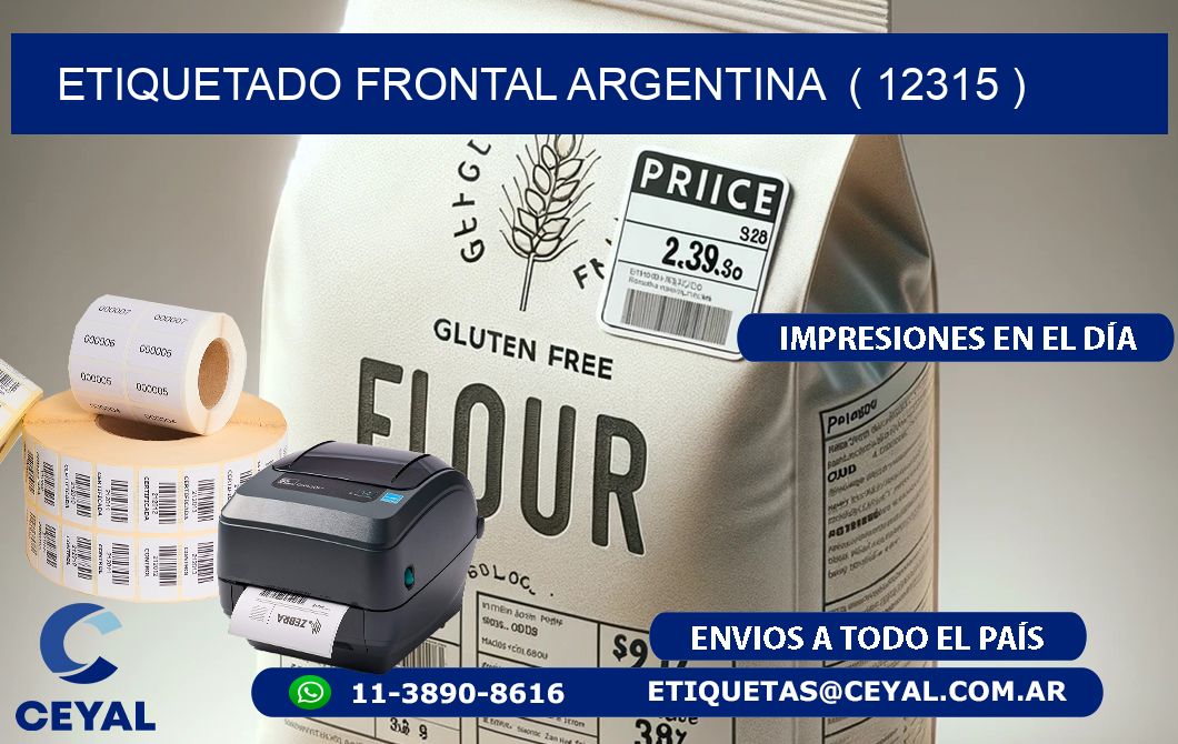 ETIQUETADO FRONTAL ARGENTINA  ( 12315 )