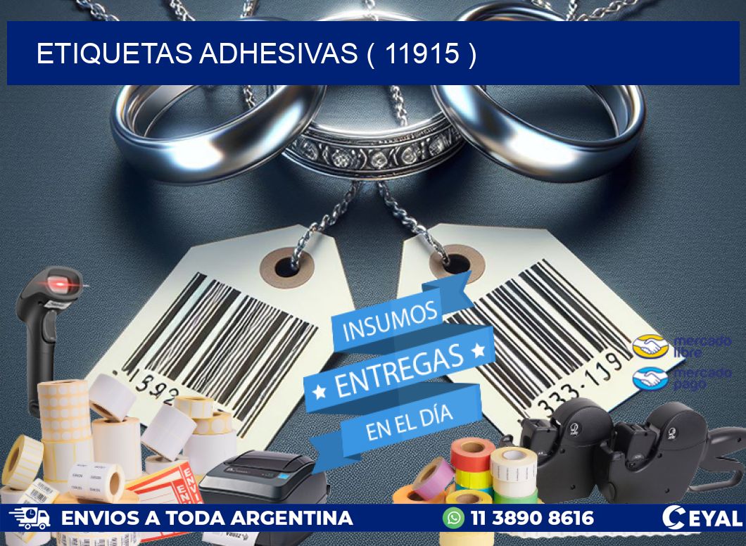 ETIQUETAS ADHESIVAS ( 11915 )